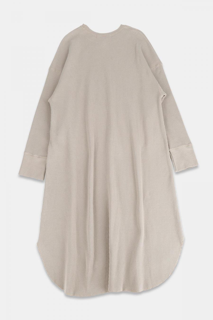 リラックスワンピース スーパーストレッチベアワッフル