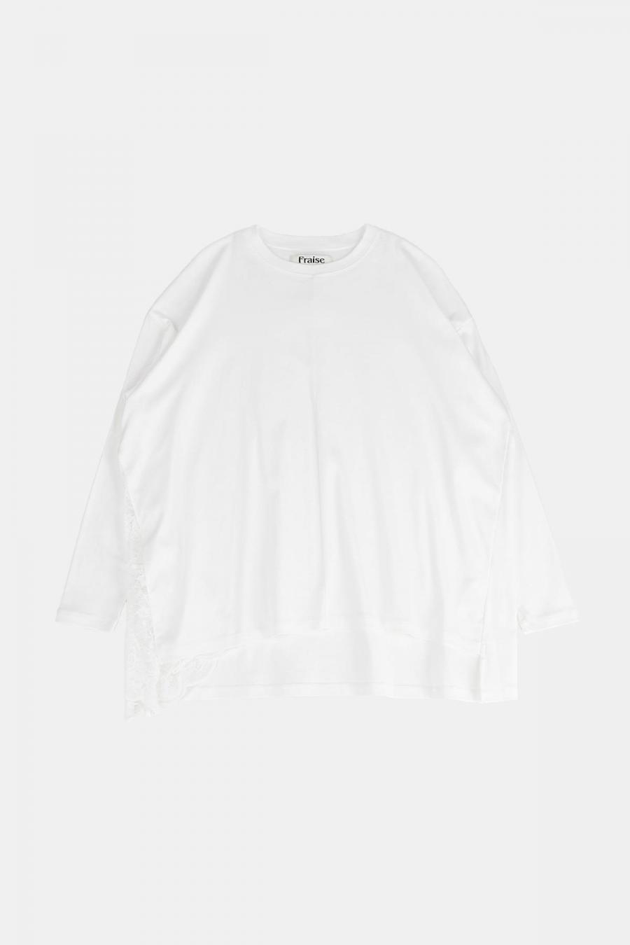 ビッグプルオーバー　レース切替エアーフロージャージ