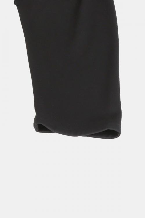 ハイネックプルオーバー　タペスト柄レース切替