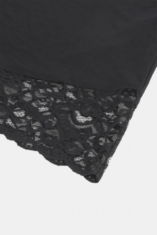 ノースリーブプルオーバー　スカラップレース切替