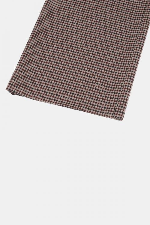 ワイドパンツ　ガンクラブチェック