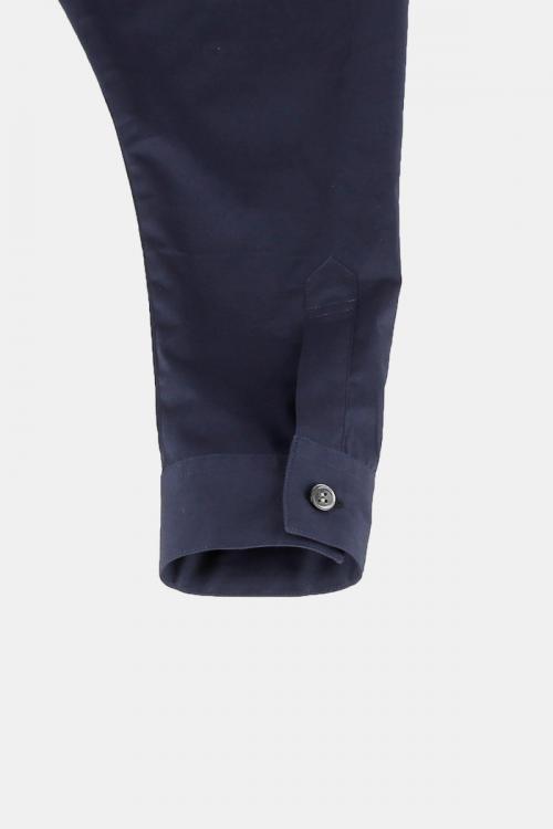 ハイネックプルオーバーブラウス　ブロードストレッチ