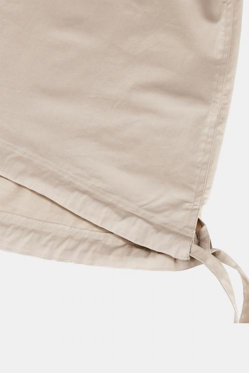 ハイネックプルオーバーブラウス　ブロードストレッチ