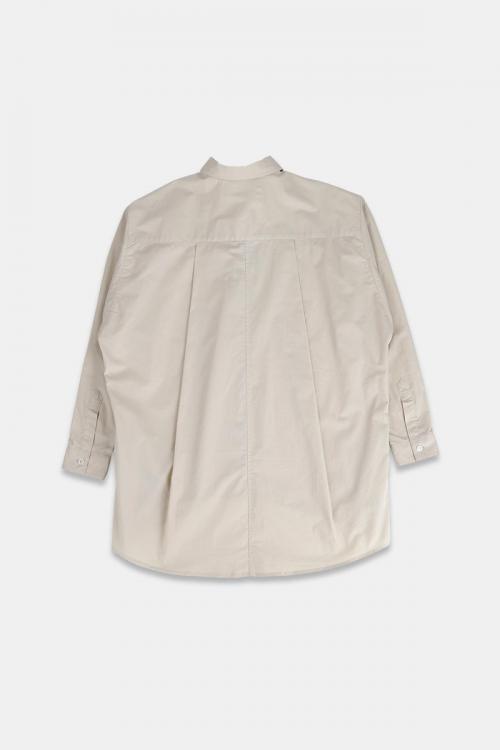 ビッグシャツ　ブロードストレッチ