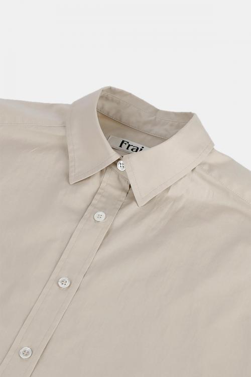 ビッグシャツ　ブロードストレッチ