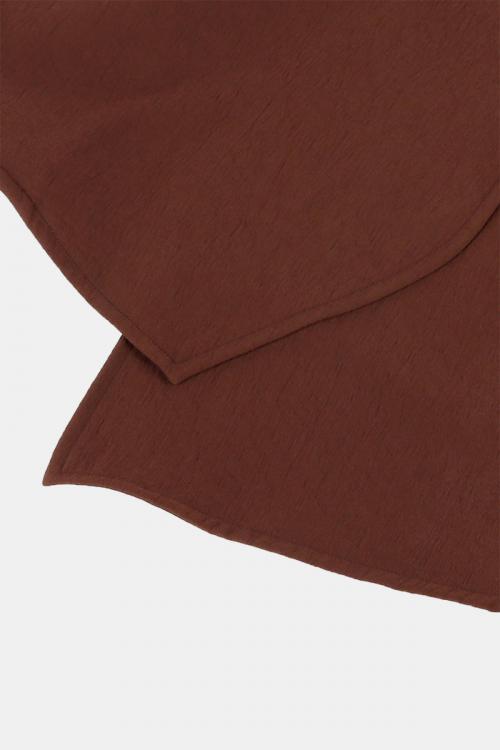 アシンメトリーガウンジャケット　アンティークジョーゼット