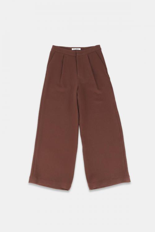 ワイドパンツ　アンティークジョーゼット