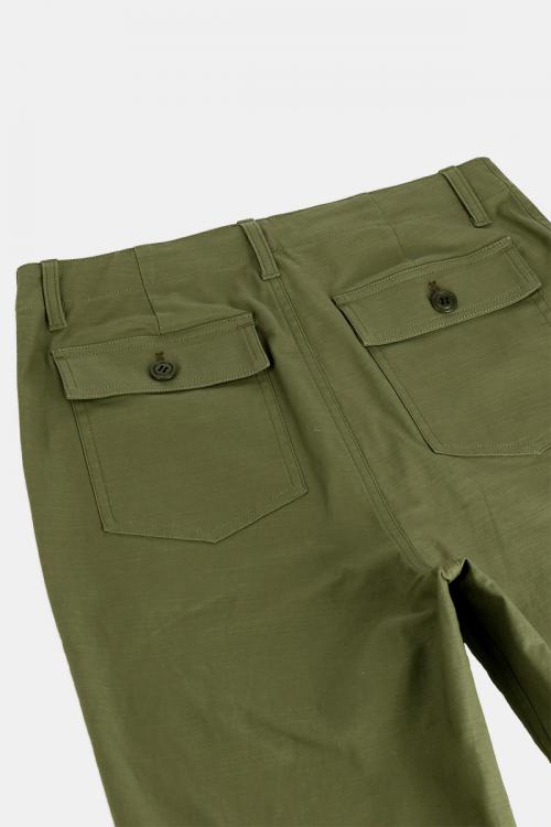 ベーカーパンツ　アーミーブロークンストレッチ