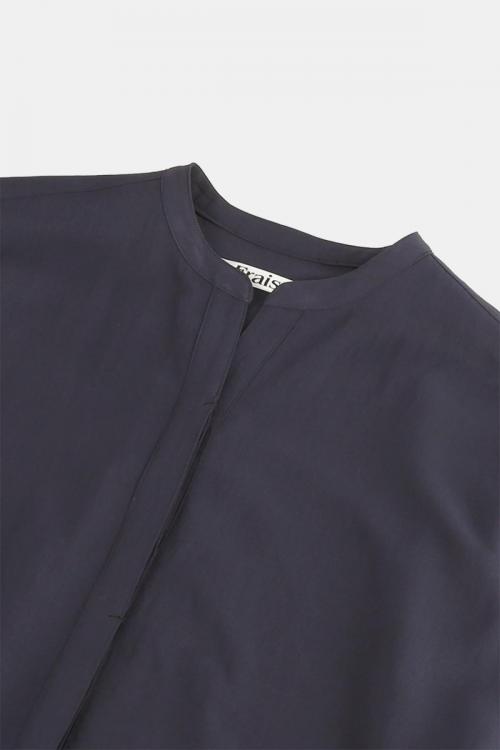 シャツワンピース　ドライツイルワッシャー