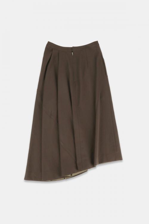 アシンメトリースカート　ドライツイルワッシャー