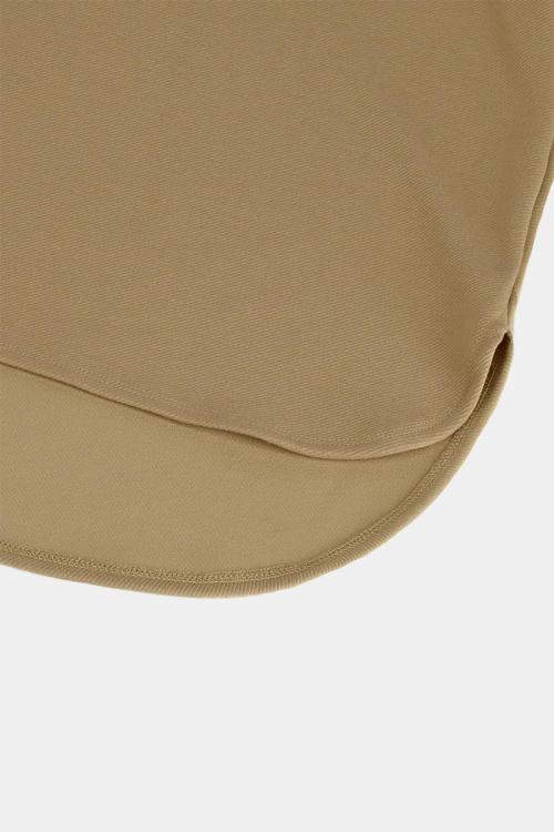 クルーネックプルオーバー　ストレッチカルゼ