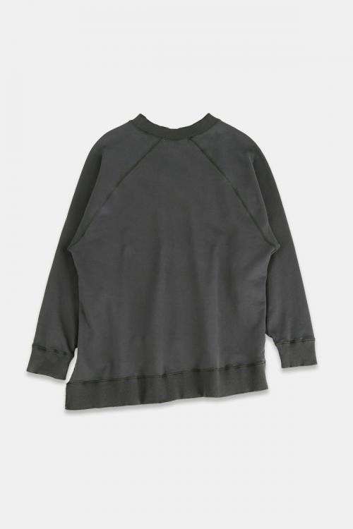 ダイアゴナルカットスウェット　DERABE SHAVE裏毛