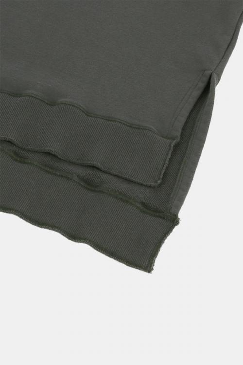 ダイアゴナルカットスウェット　DERABE SHAVE裏毛