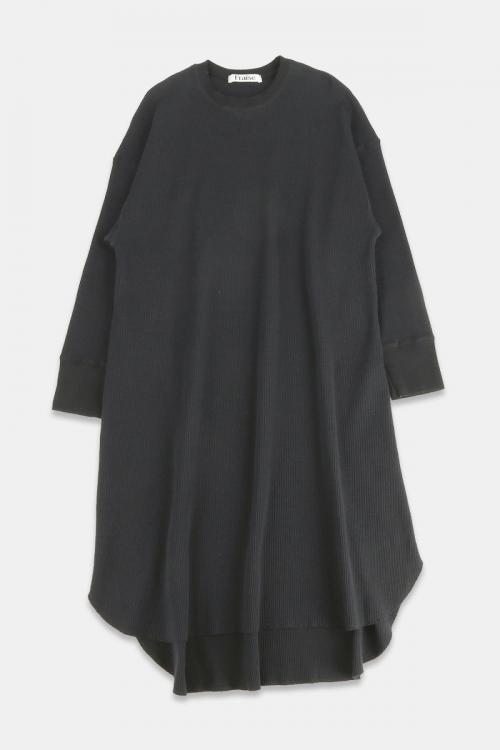 リラックスワンピース スーパーストレッチベアワッフル