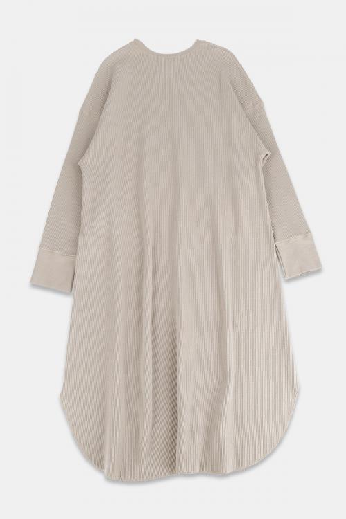 リラックスワンピース スーパーストレッチベアワッフル