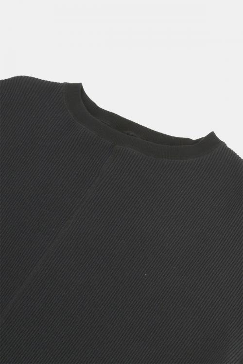 センター切替プルオーバー スーパーストレッチベアワッフル