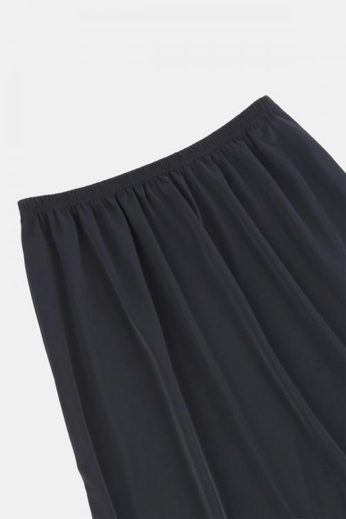 Asymmetric Flared Skirt Lace Switch 